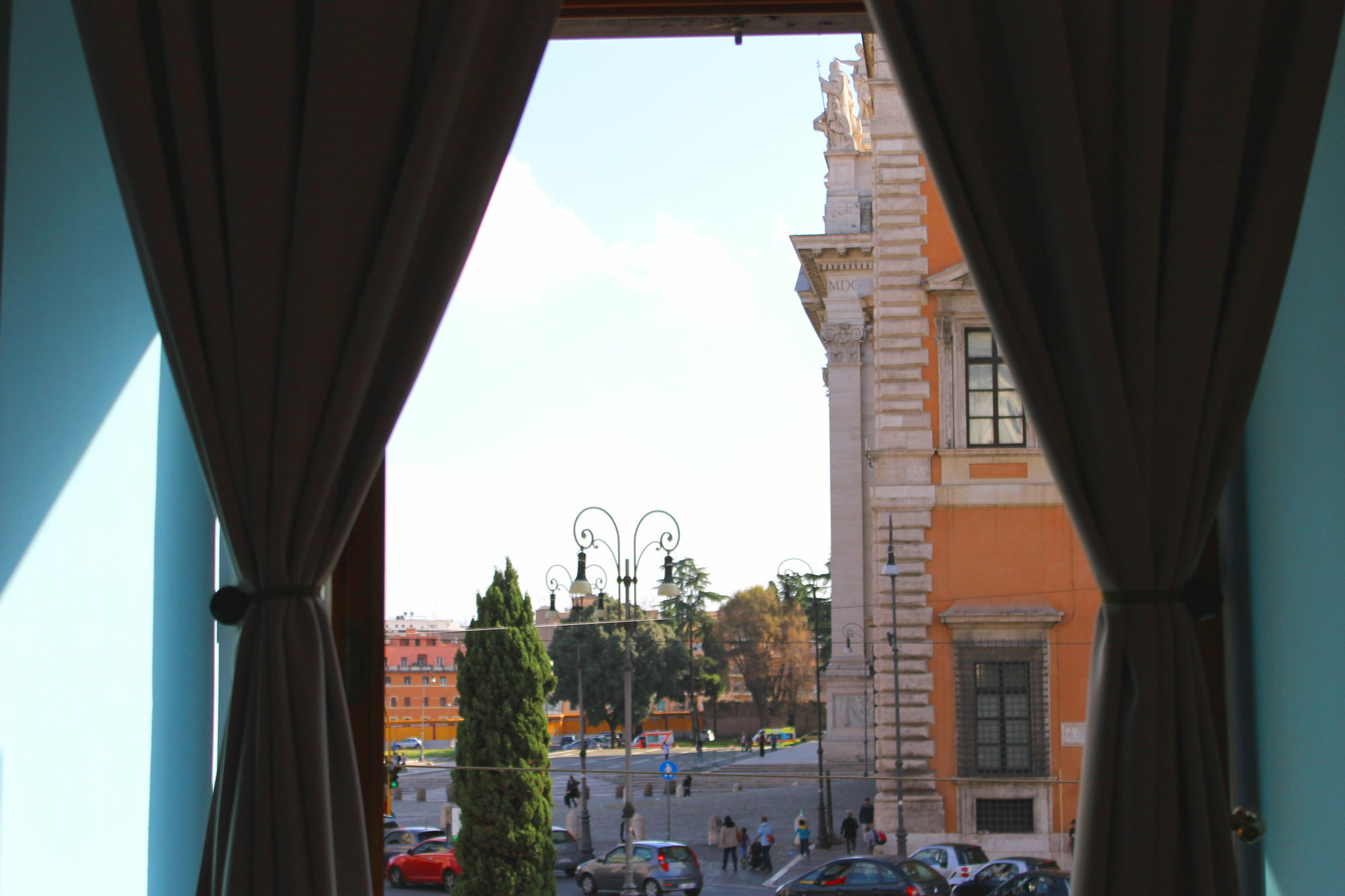 Hotel Basilica Square Roma Exterior foto
